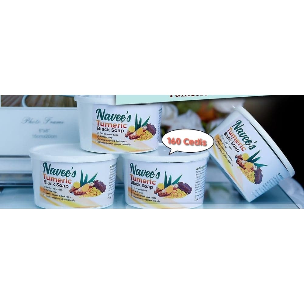 Navee's Turmeric Black Soap